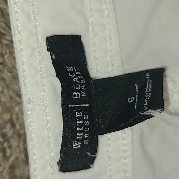 White House Black Market Adjustable Cropped Pants - Picture 2 of 9
